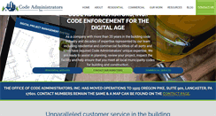 Desktop Screenshot of codeadministrators.com